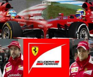 Puzzle Scuderia Ferrari 2013